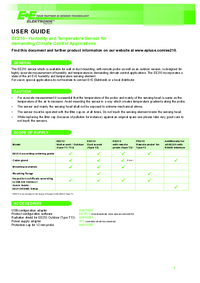 Thumbnail of document Manual - EE210 Humidity/Temperature Transmitter